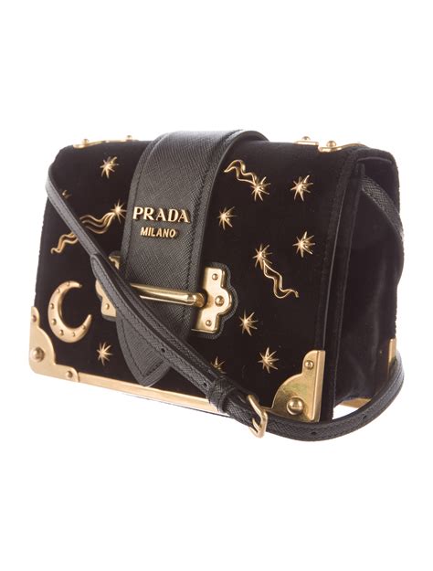 prada astrology bag|prada astrology velvet shoulder bag.